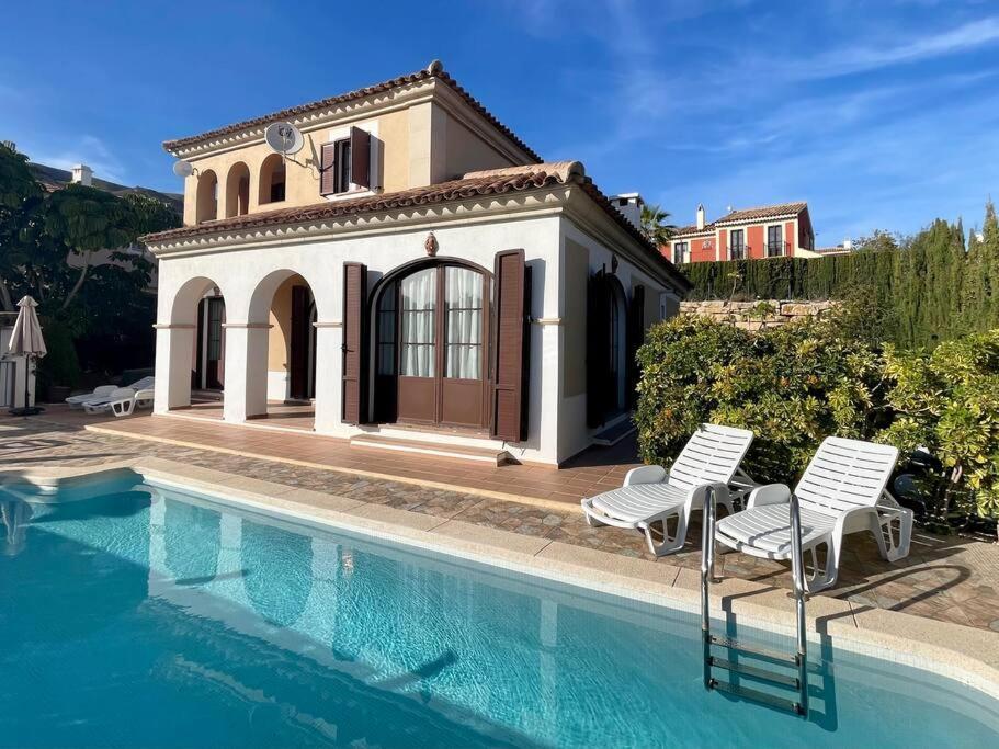 Villa Deluxe,White Beach,Mountains Finestrat Buitenkant foto